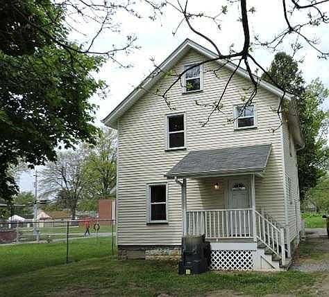 rear of home