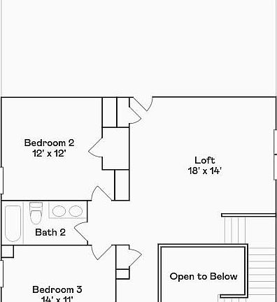 Second floor plan