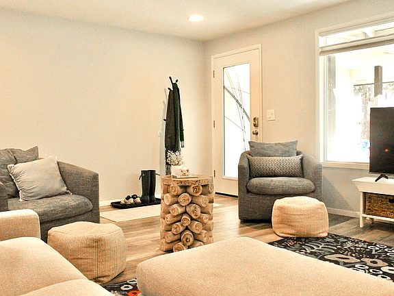 Living Room & Front Door