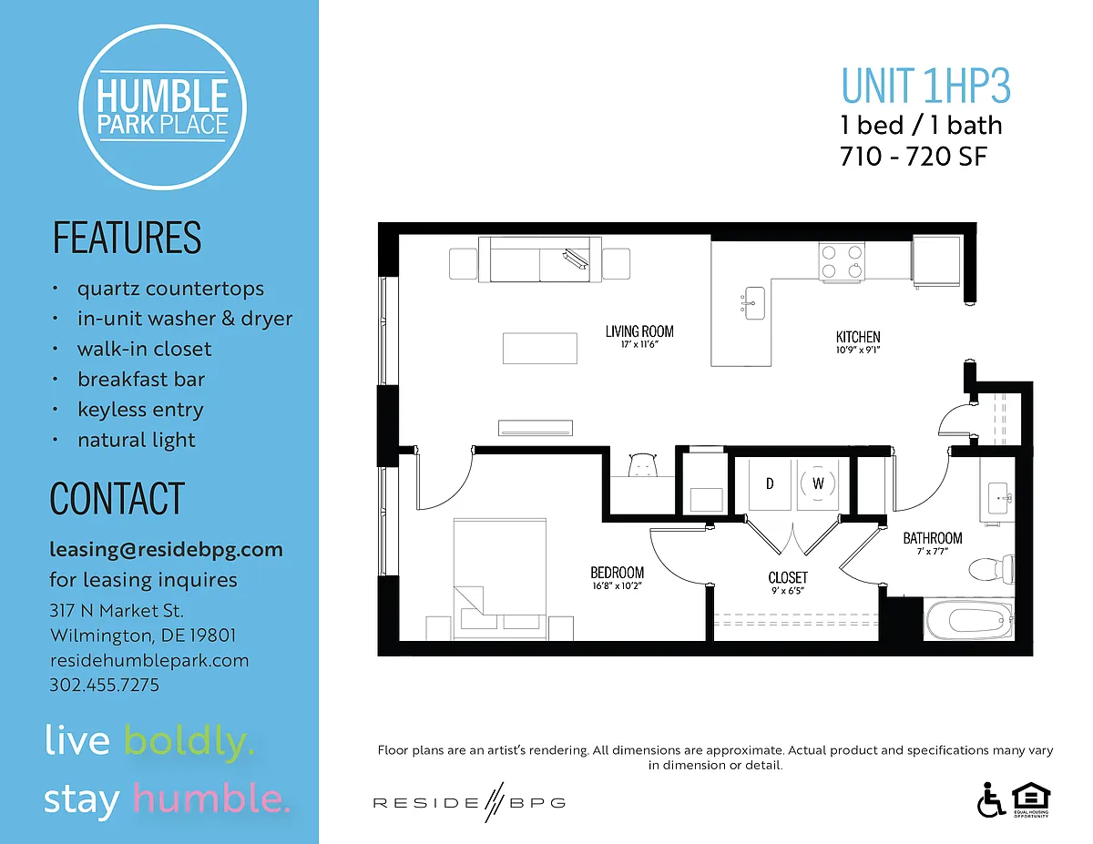 Floor plan 1HP3