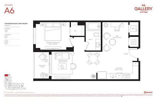 Floor plan A6