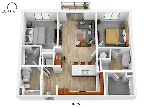 Floor plan 2A