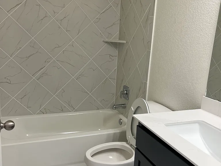 First floor full bath