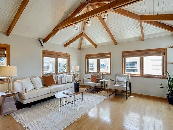 Open living and dining room perfect for entertaining and relaxing.