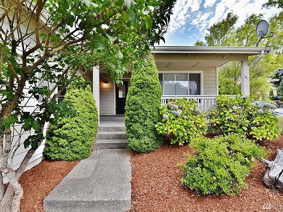 Walking up to your new front door with low maintenance and easy to maintain landscaping