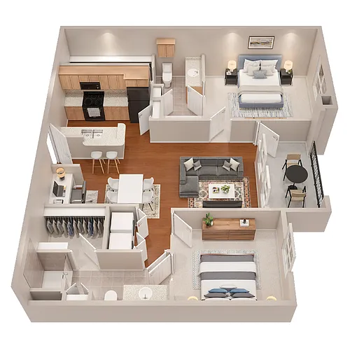 Floor plan Caroline