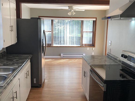 Kitchen and dining area