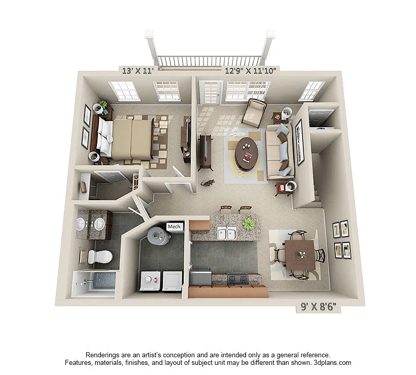 Floor plan The Poppy II