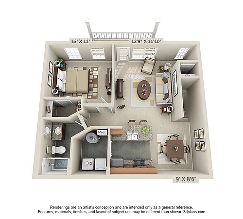 Floor plan The Poppy II