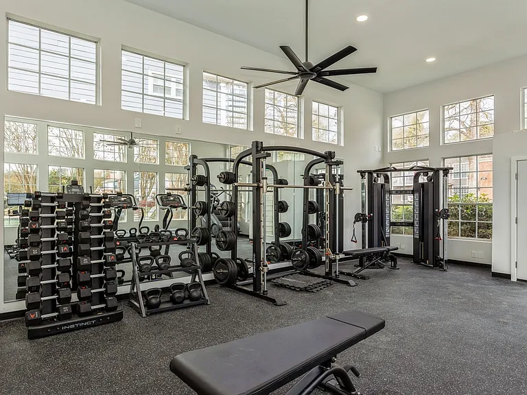 24-hour fitness center