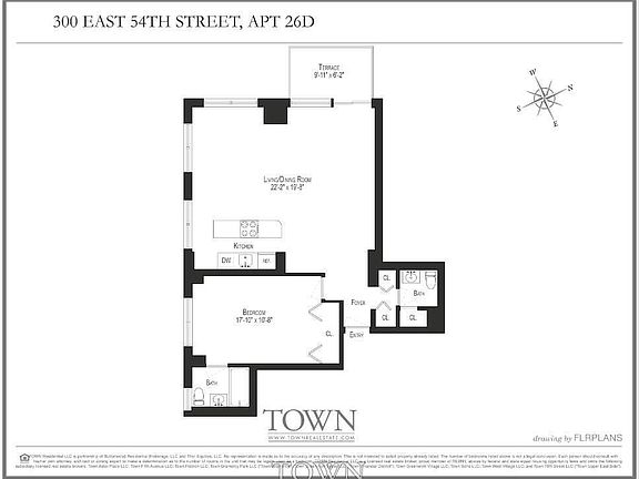 3rd image of 300 E 54th St APT 26D