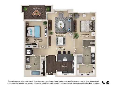 Floor plan 2X2