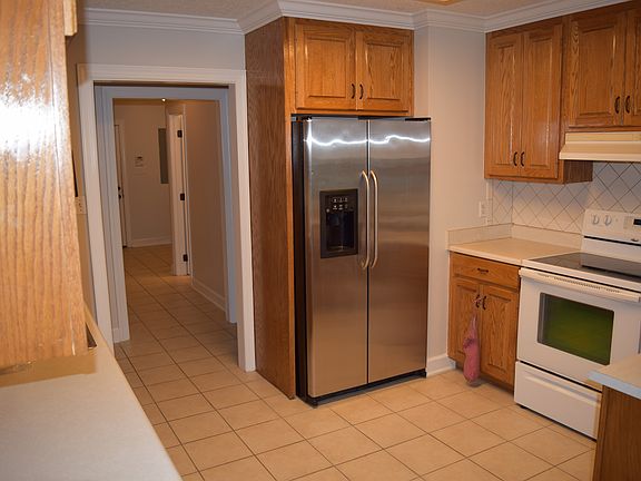 Laminate counter tops.