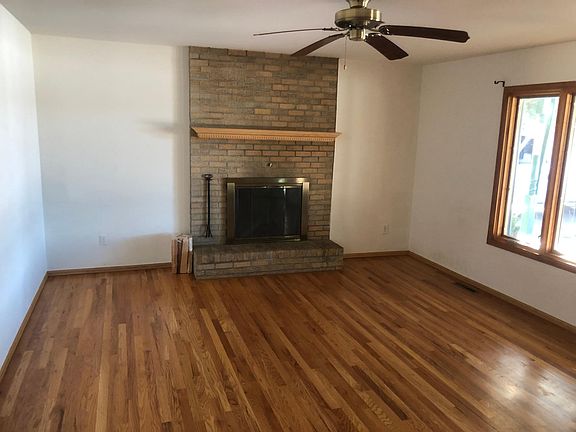 Living room with hardwood floors