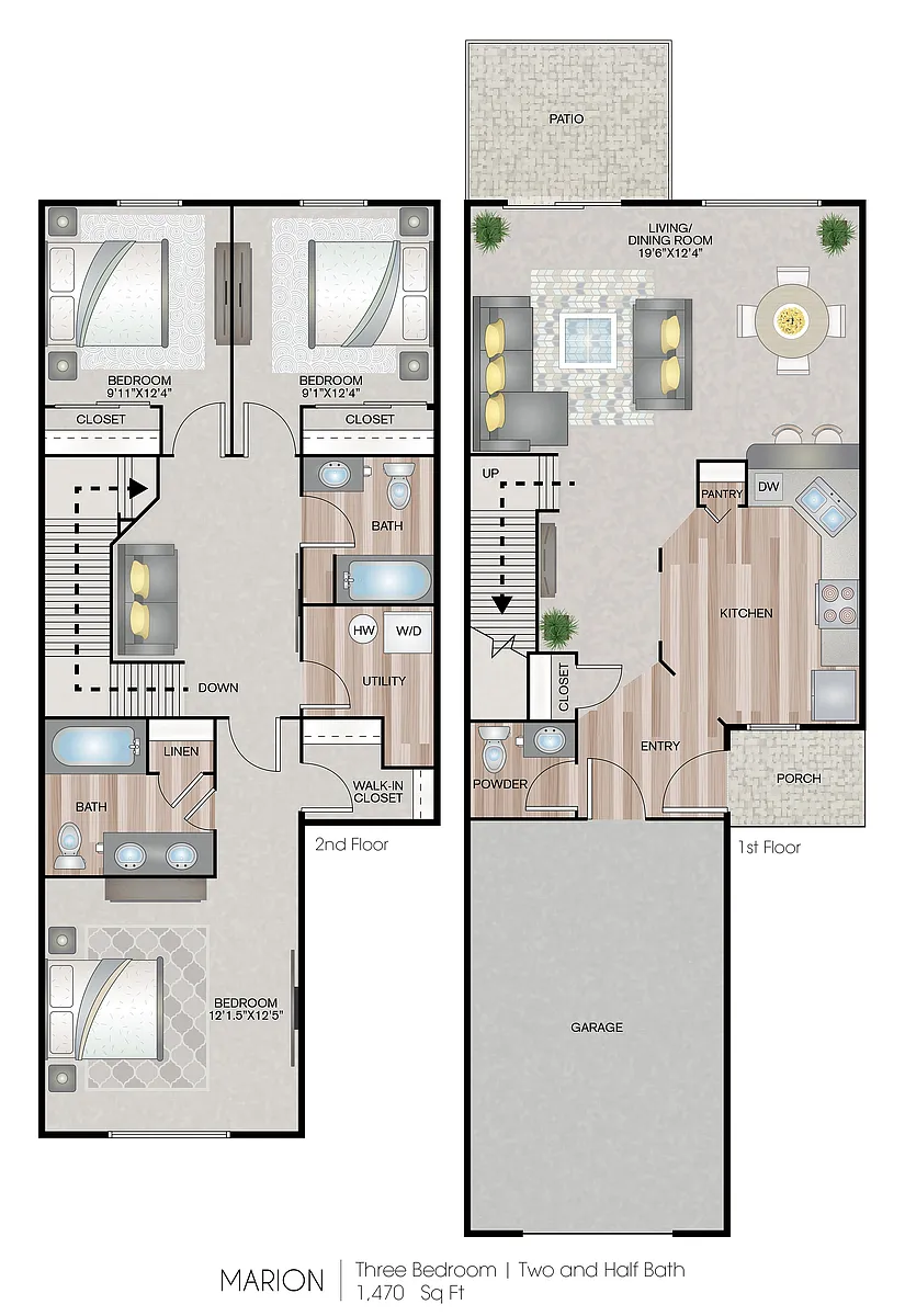 Floor plan Marion