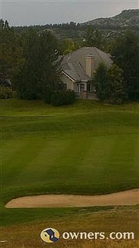 View from across the fairway