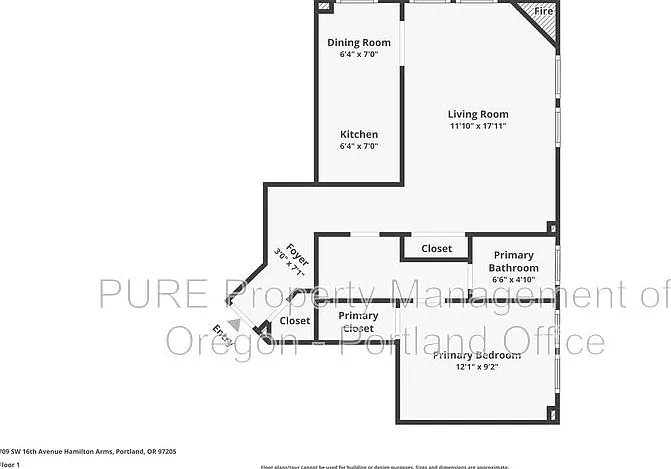 1 bed, 1.0 bath, 711 sqft, $1,295 — Photo 4