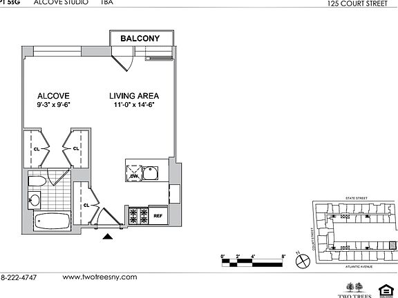 2nd image of 125 Court St APT 5SG