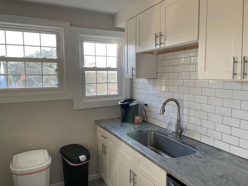 New kitchen. Granite countertop, stainless and white cabinets