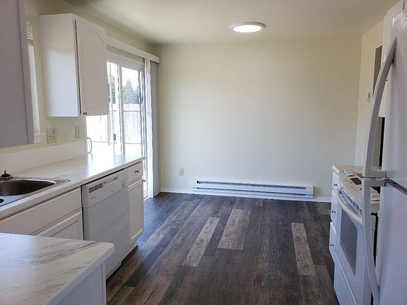 View of Kitchen showing Breakfast Nook Eating Area.