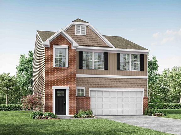 Elevation E Opt. Carolina Partial Brick Front