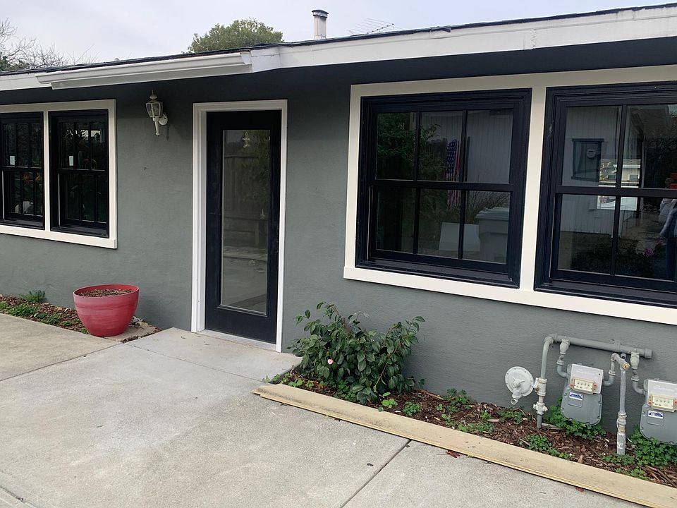 Large windows and French door