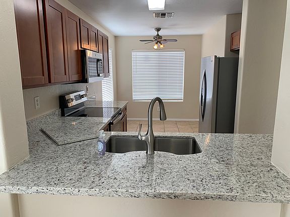 Kitchen with eating area