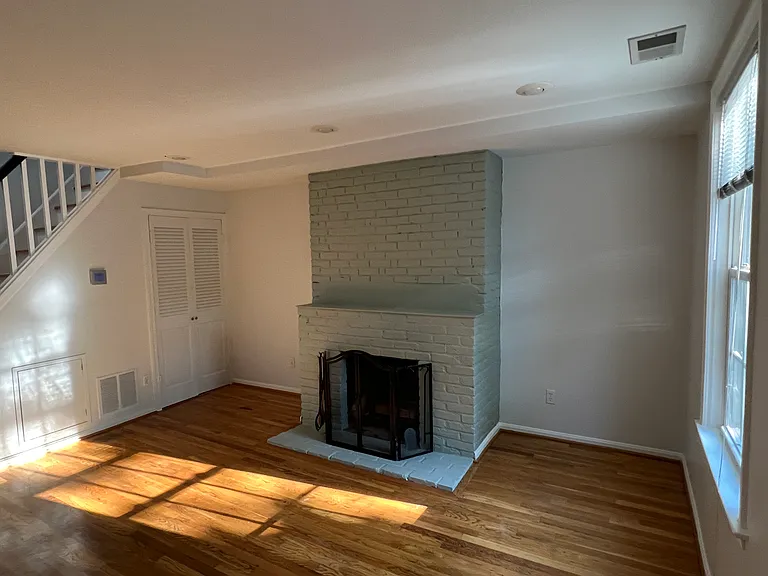 Wood-burning fireplace on the 1st floor.