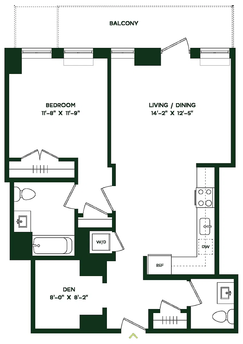 Floor plan A15W