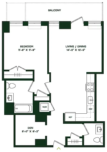 Floor plan A15W