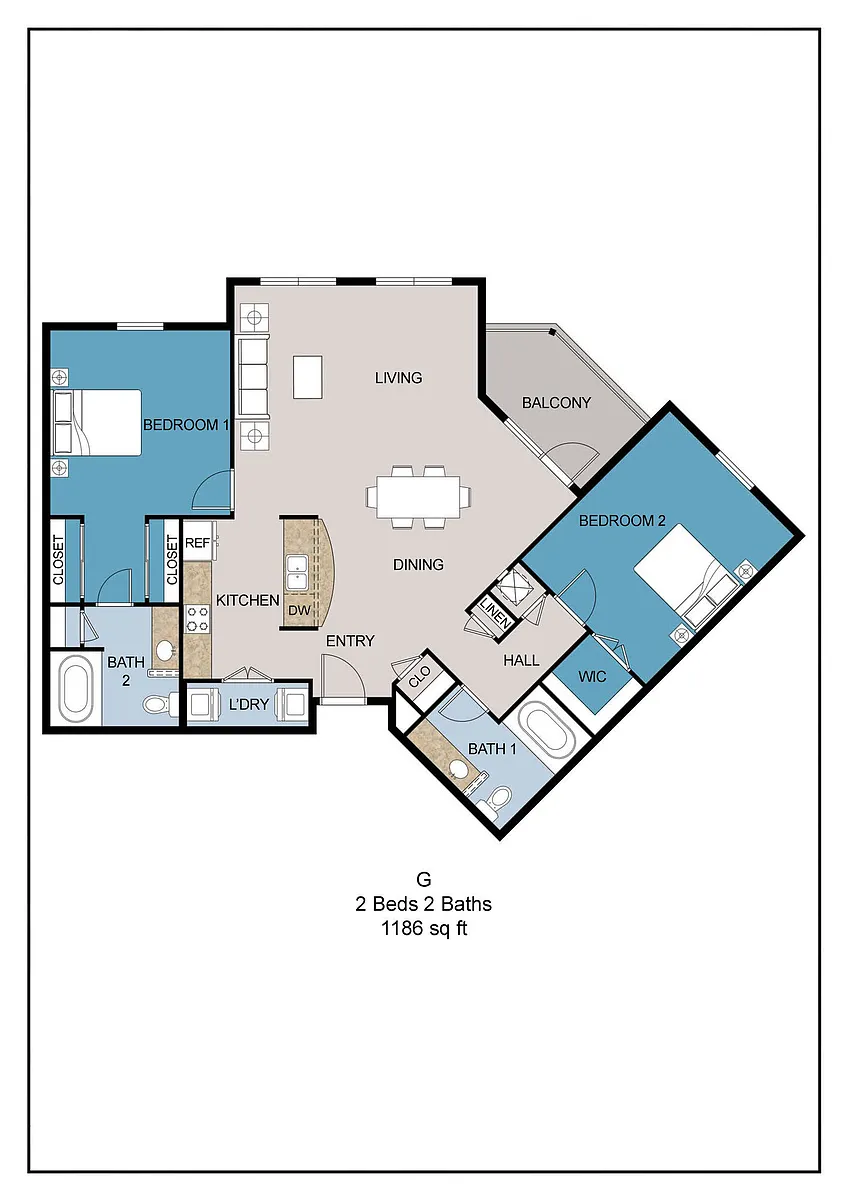 Floor plan G