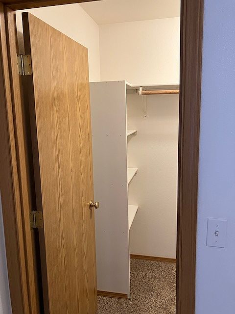 Master walk-in closet