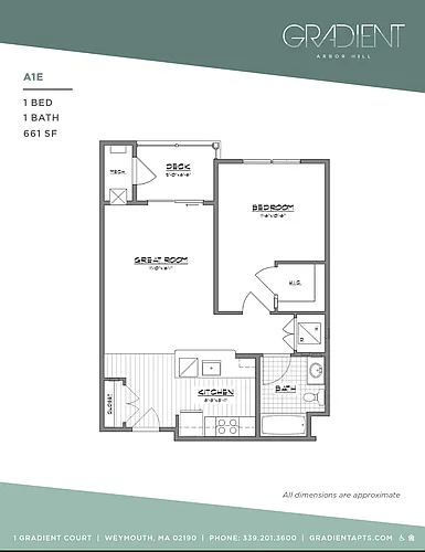 Floor plan A1E