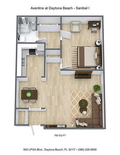 Floor plan Sanibel