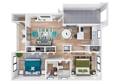 Floor plan B2