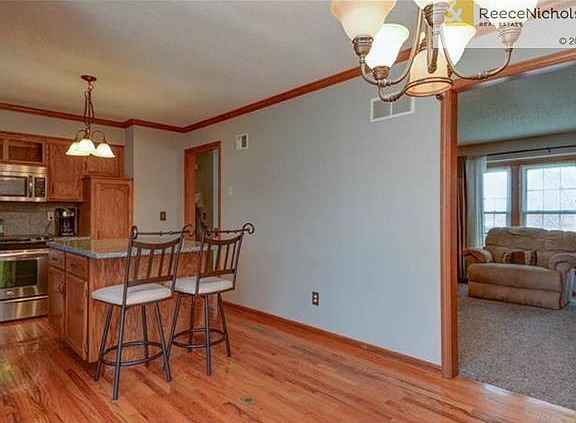 All the wood in this home is in incredible shape.