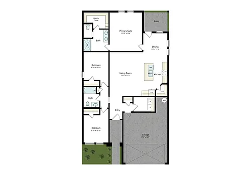 Floor plan Chive