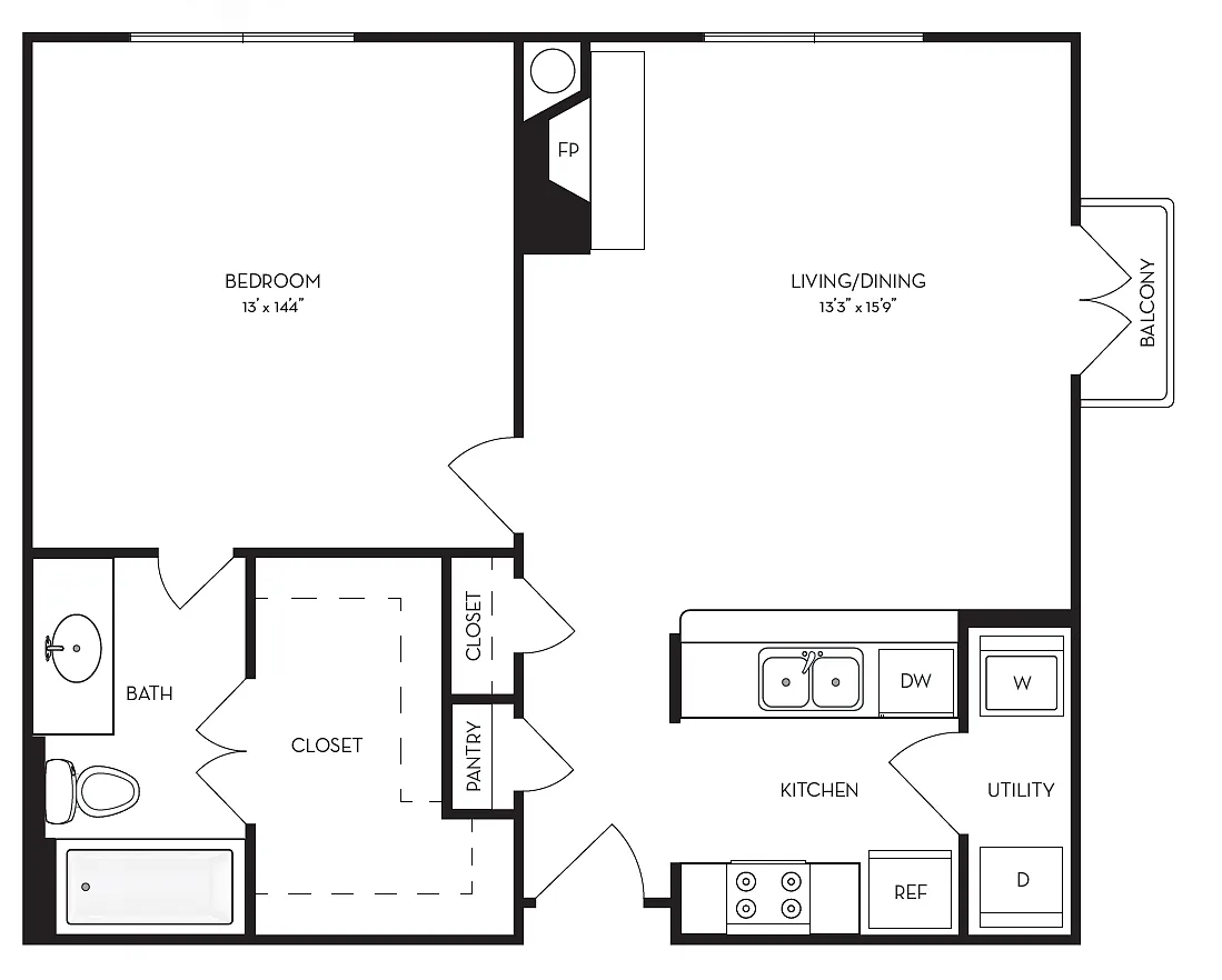 Floor plan A8R