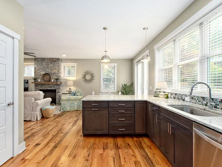 Gourmet Kitchen with Granite Counters and Stainless Applianc
