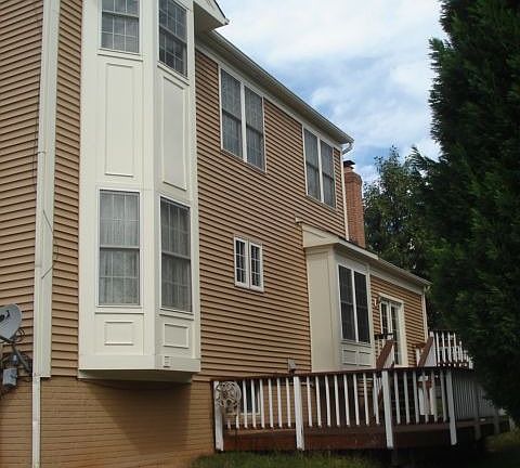 Rear of home