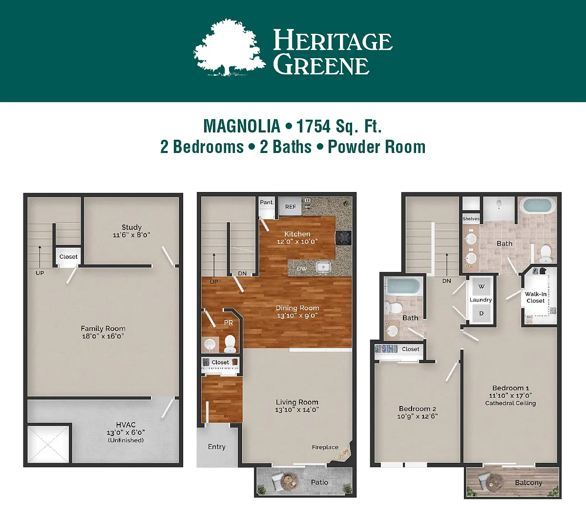 Floor plan Magnolia