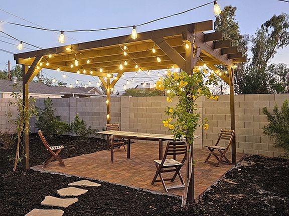 Enjoy your favorite drinks outside, where you can relax with a cold beverage while soaking in the fresh air. Whether it''s a morning coffee, afternoon iced tea, or evening cocktail, this outdoor space is perfect for you to unwind and savor your drinks.