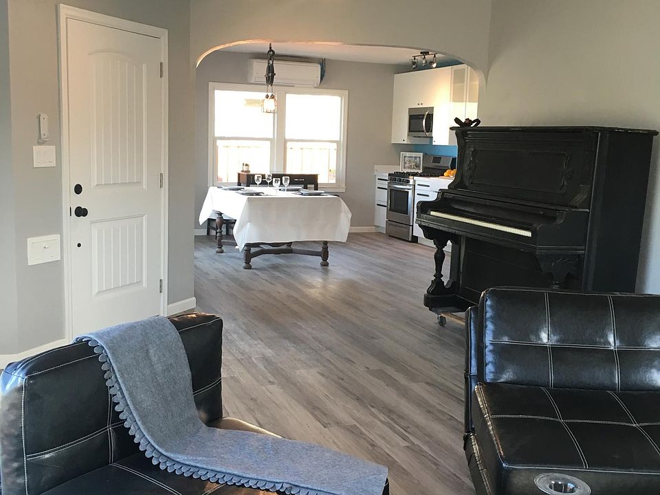 Living Room, Dining Room and Kitchen