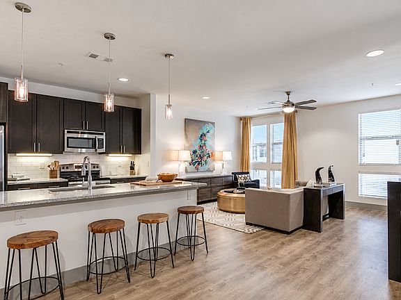 Bright, open living with room to spread out.