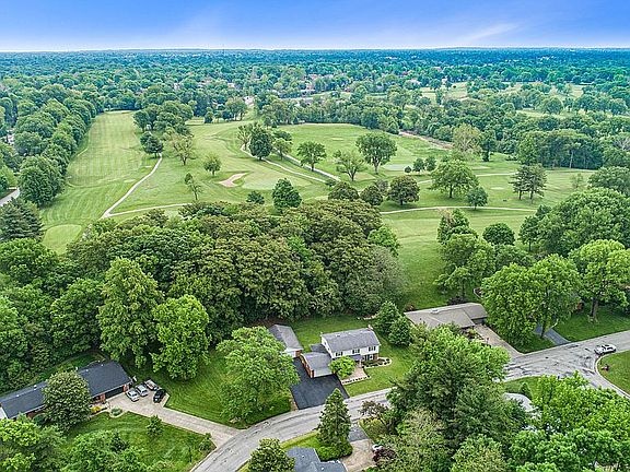 Aerial View Golf Course 