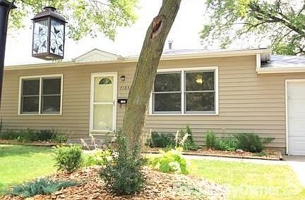 More front yard landscaping.
						:
						A view from the North West.