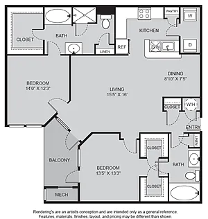 Floor plan B3