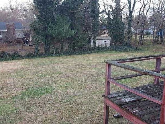 Back Yard and Deck