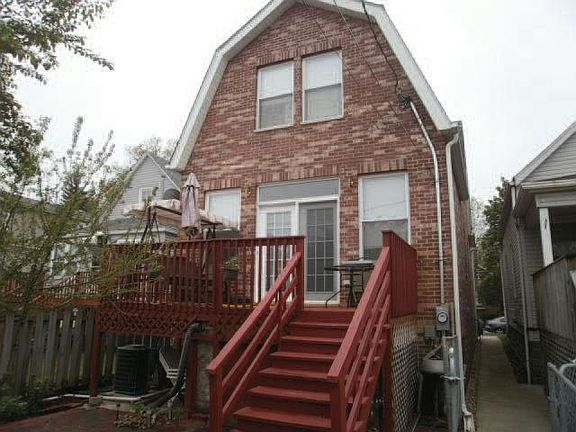 newly built deck