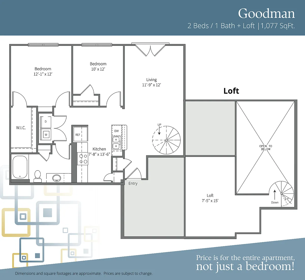 Floor plan Goodman